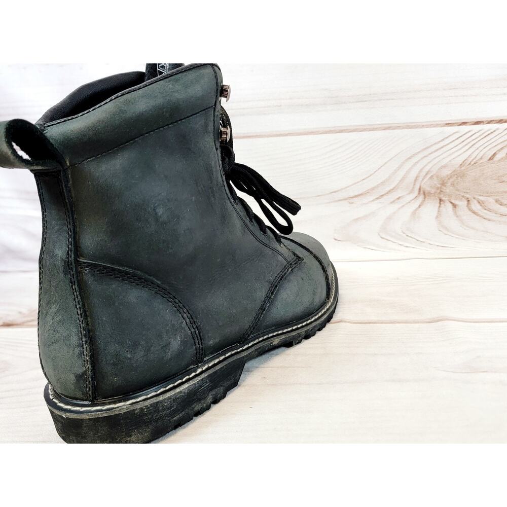 Street & Steel 126365 Riding Reinforced Toe Black Leather Boots - Men’s Size 11 - Picture 11 of 16